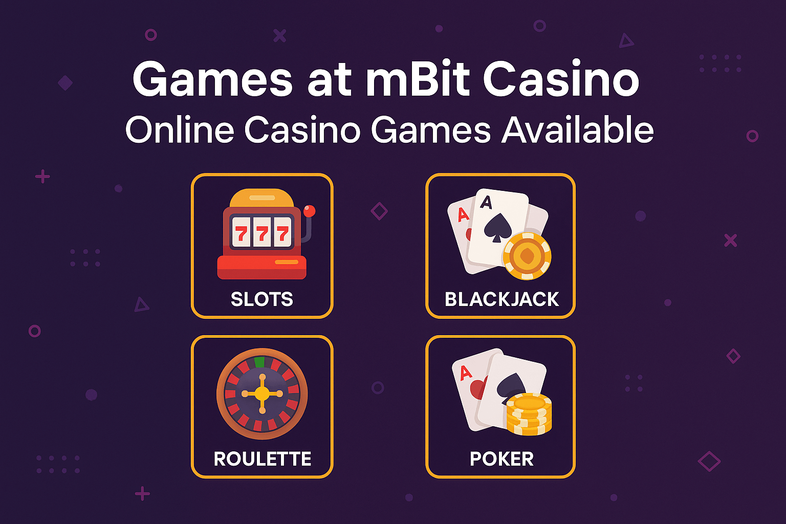 Games at mBit Casino