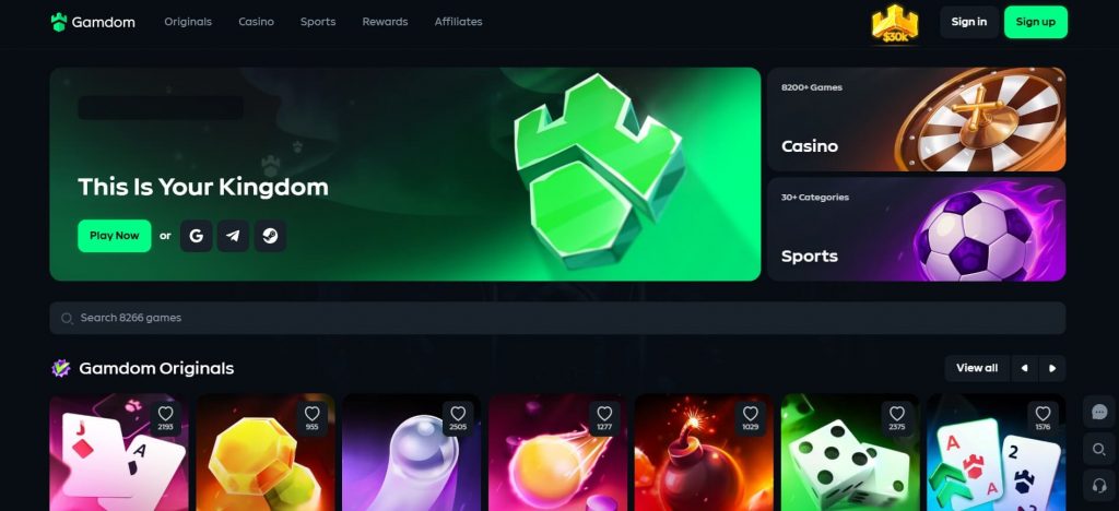 gamdom casino